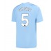 Maillot de foot Manchester City John Stones #5 Domicile vêtements 2023-24 Manches Courtes